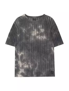 Футболка Pull&Bear, серый