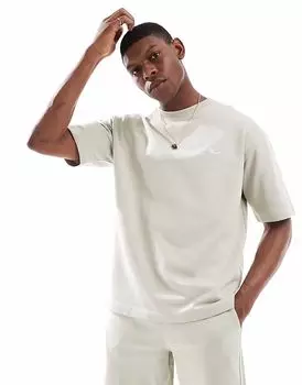 Футболка Pull&Bear STWD co-ord светло-зеленого цвета