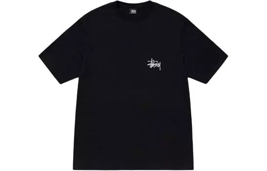 Футболка-пуловер из хлопка с ребристым принтом в виде букв Stussy, серый
