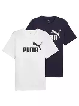 Футболка Puma, цвет wei/dunkelblau