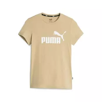 Футболка Puma Ess Logo, бежевый