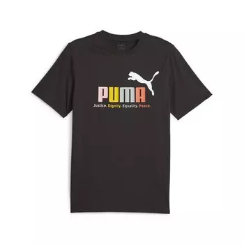 Футболка Puma Ess+ Multicolor, черный