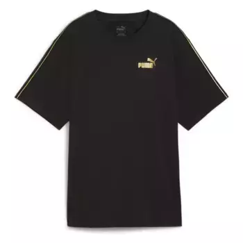 Футболка Puma Ess Tape Minimal Gold, черный