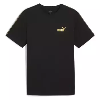Футболка Puma Ess Tape Minimal Gold, черный
