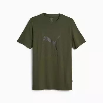 Футболка Puma Graphics Cat, зеленый