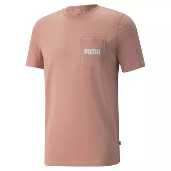 Футболка Puma Modern Basics Pocket, розовый