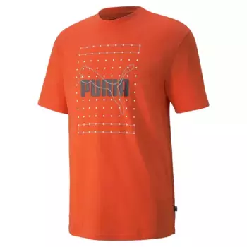 Футболка Puma Reflective Graphic, оранжевый