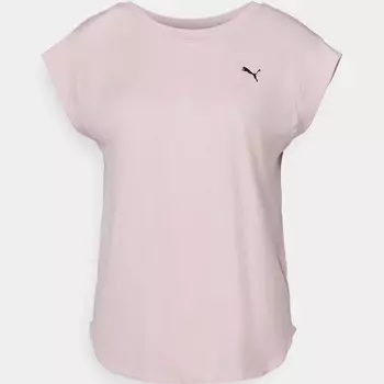 Футболка Puma Studio Foundations Sports, серовато-сиреневый