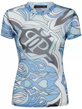 Футболка Pure Colorful Circus Philipp Plein, синий