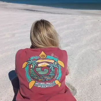 Футболка «Путешествие» Fahlo, цвет Brick