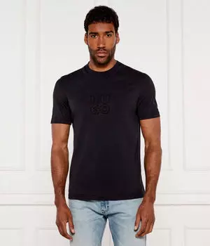 Футболка-Пыльник Regular fit Hugo, черный