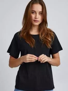 Футболка пзбрит Pulz Jeans, черный