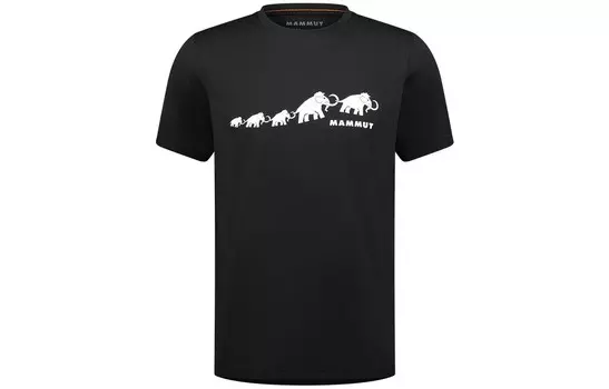 Футболка QD мужская черная Mammut, черный