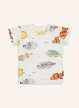 Футболка якорь Hust And Claire, белый