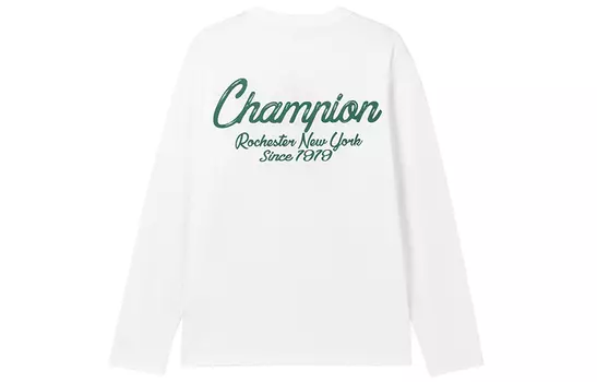 Футболка японская версия унисекс Champion, белый