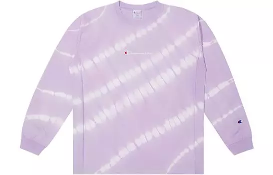 Футболка японская версия унисекс Champion, Purple Tie-Dye