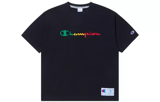 Футболка японская версия унисекс Champion, темно-синий