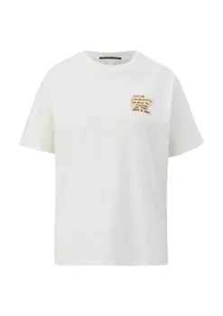 Футболка Qs, экрю