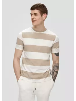 Футболка QS, бежевый