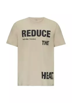 Футболка QS, бежевый