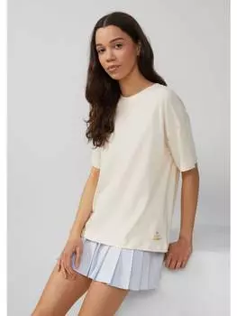 Футболка QS, бежевый