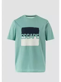 Футболка QS, бирюзовый