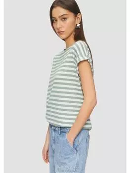 Футболка QS, цвет creme-grn