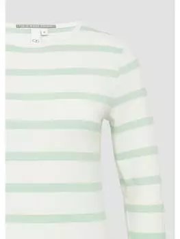 Футболка QS, цвет creme-grn