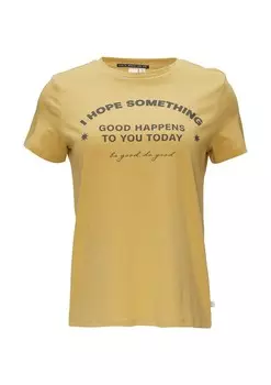 Футболка QS, цвет yellow gold