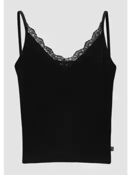 Футболка QS keine rmellnge, черный