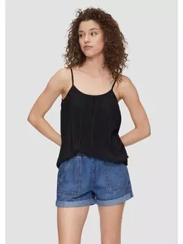 Футболка QS keine rmellnge, черный