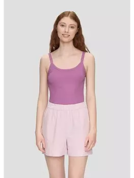 Футболка QS keine rmellnge, фиолетовый