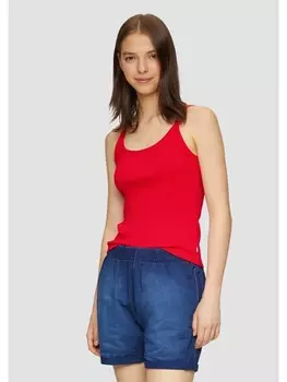 Футболка QS keine rmellnge, красный