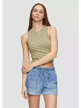 Футболка QS keine rmellnge, зеленый