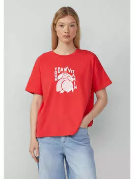 Футболка QS, красный