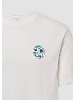 Футболка QS, кремовый