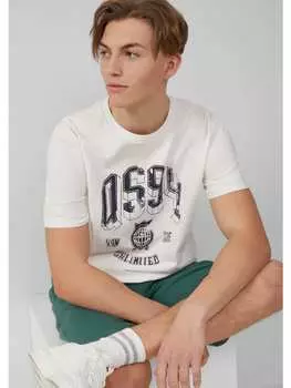 Футболка QS, кремовый