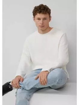 Футболка QS, кремовый