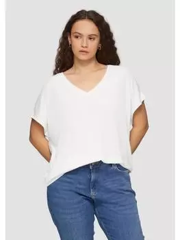 Футболка QS, кремовый