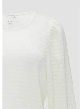 Футболка QS, кремовый