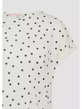 Футболка QS, кремовый