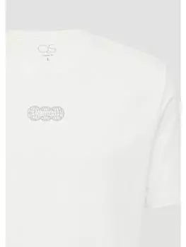 Футболка QS, кремовый