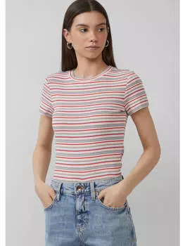 Футболка QS, кремовый