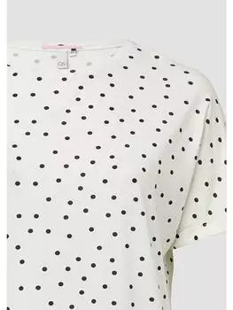 Футболка QS, кремовый