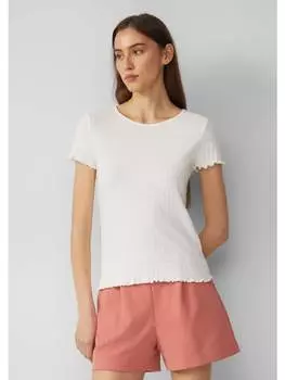 Футболка QS, кремовый