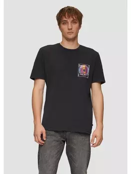 Футболка QS kurzarm, черный