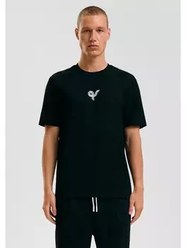 Футболка QS kurzarm, черный