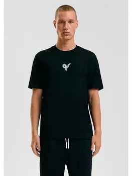 Футболка QS kurzarm, черный