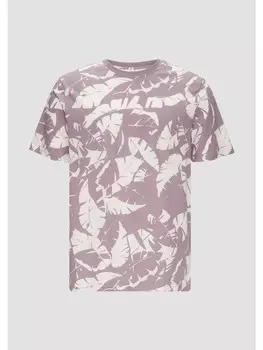 Футболка QS kurzarm, цвет lila-wei