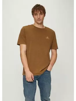 Футболка QS kurzarm, коричневый